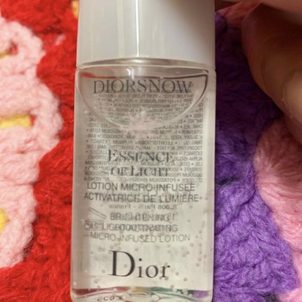 スノー ブライトニング エッセンスローション/Dior/化粧水を使ったクチコミ(1枚目)