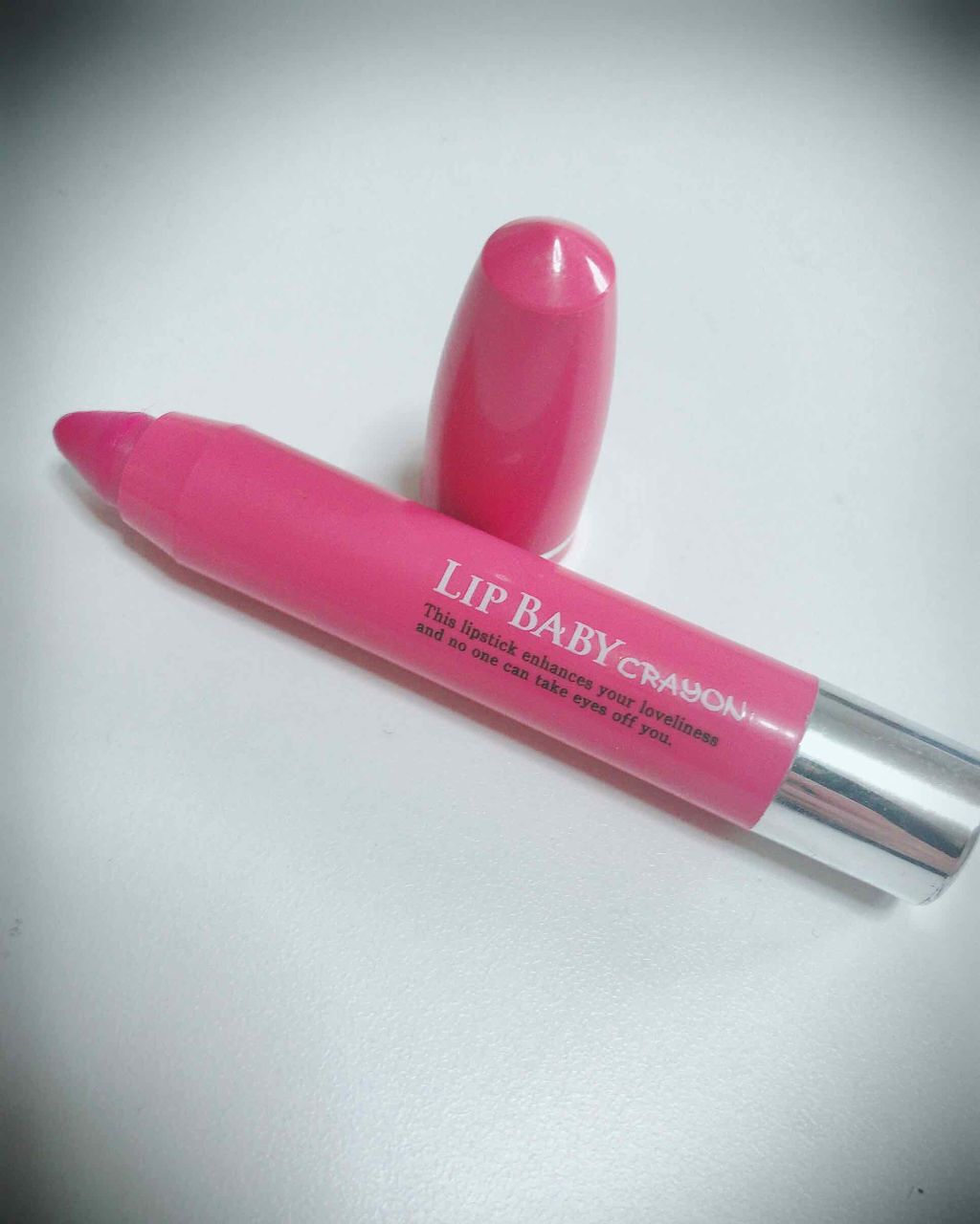 リップベビークレヨン/メンソレータム/口紅を使ったクチコミ（2枚目）