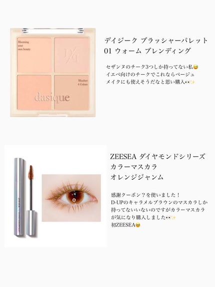 シャドウパレット/dasique/アイシャドウパレットを使ったクチコミ(2枚目)