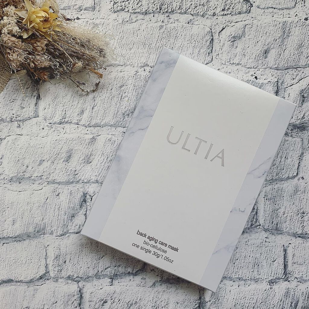 back aging care mask/ULTIA/シートマスク・パックを使ったクチコミ（1枚目）