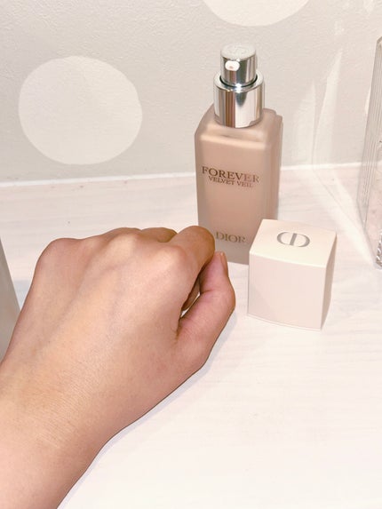 ディオールスキン フォーエヴァー ベルベット ヴェール/Dior/化粧下地を使ったクチコミ(3枚目)