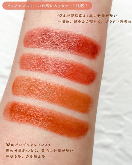 RMK デューイーメルト リップカラー/RMK/口紅を使ったクチコミ(8枚目)