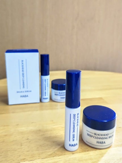 角栓クリアバーム&セラム/HABA/美容液を使ったクチコミ(6枚目)