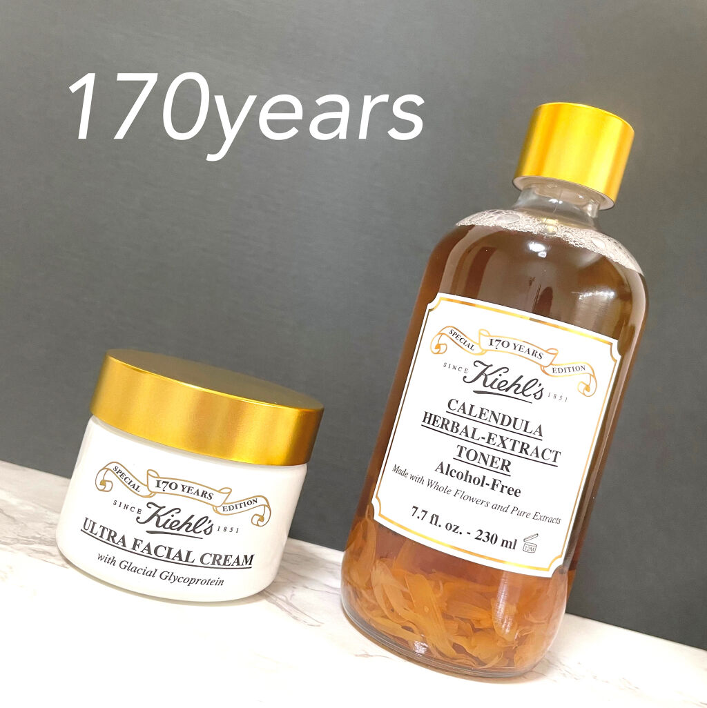 キールズ ハーバル トナー CL アルコールフリー 170周年記念エディション/Kiehl's/化粧水を使ったクチコミ（1枚目）