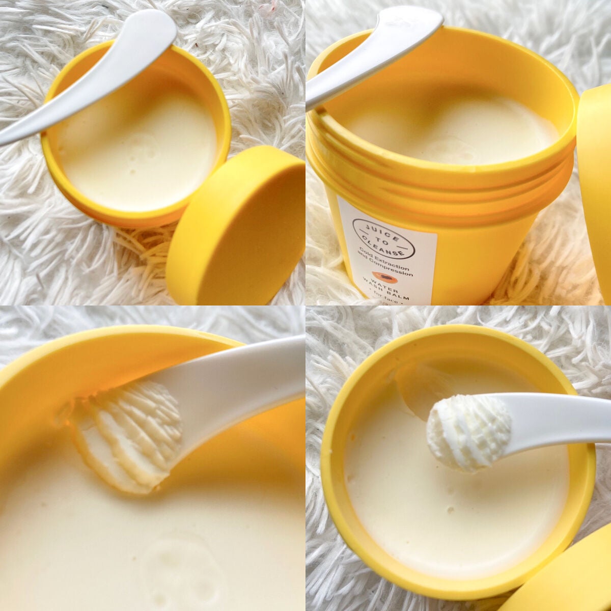 ウォーターウォッシュバーム/JUICE TO CLEANSE/スクラブ・ゴマージュを使ったクチコミ(2枚目)