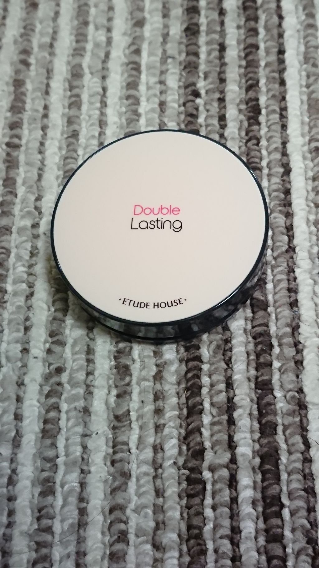 ダブルラスティング クッション ニュートラルバニラ/ETUDE/クッションファンデーションを使ったクチコミ（1枚目）