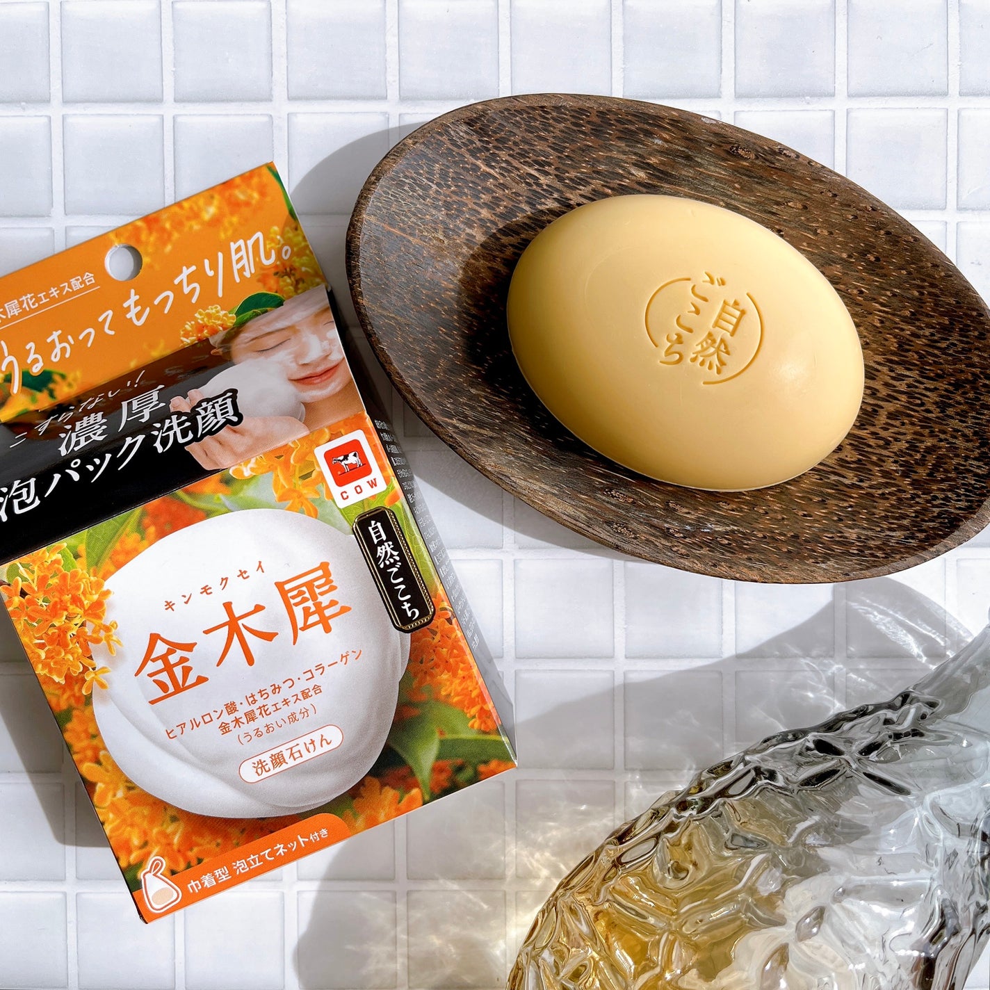 自然ごこち 金木犀 洗顔石けん/自然ごこち/洗顔石鹸を使ったクチコミ(6枚目)