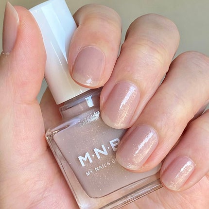 パーフェクトネイルコート カラー/M・N・B・B/オールインワンネイルを使ったクチコミ(3枚目)