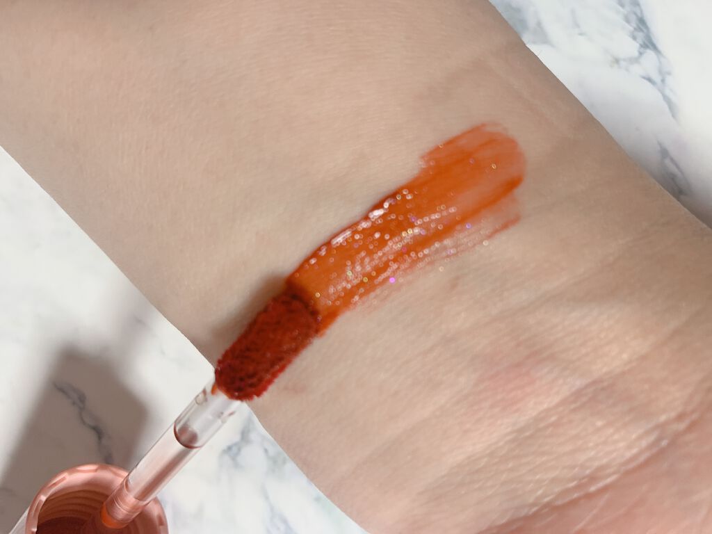 アピュー ジューシーパン スパークリングティント/A’pieu/口紅を使ったクチコミ(3枚目)