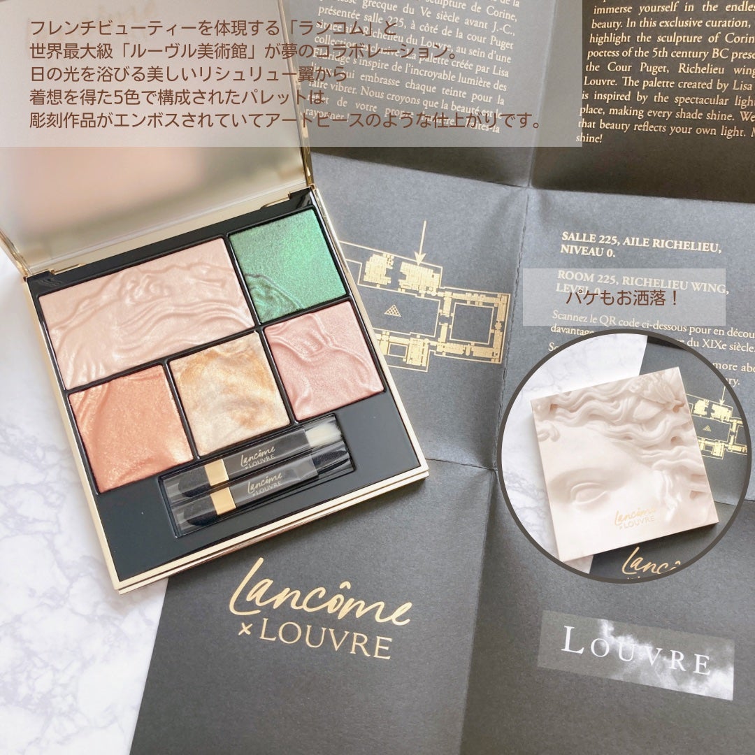 リシュリュー ウィング パレット/LANCOME/アイシャドウパレットを使ったクチコミ(2枚目)
