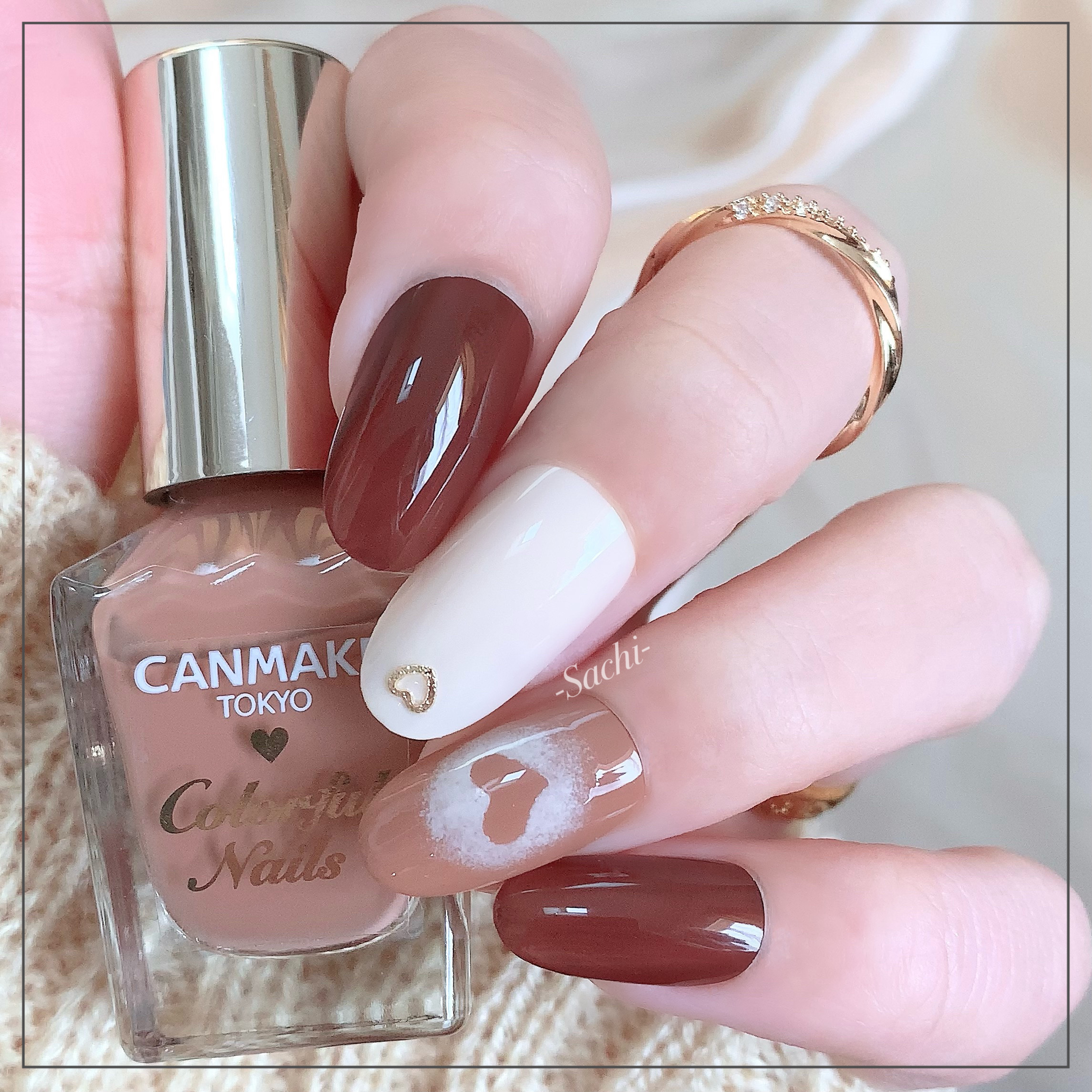 カラフルネイルズ/キャンメイク/マニキュアを使ったクチコミ（1枚目）