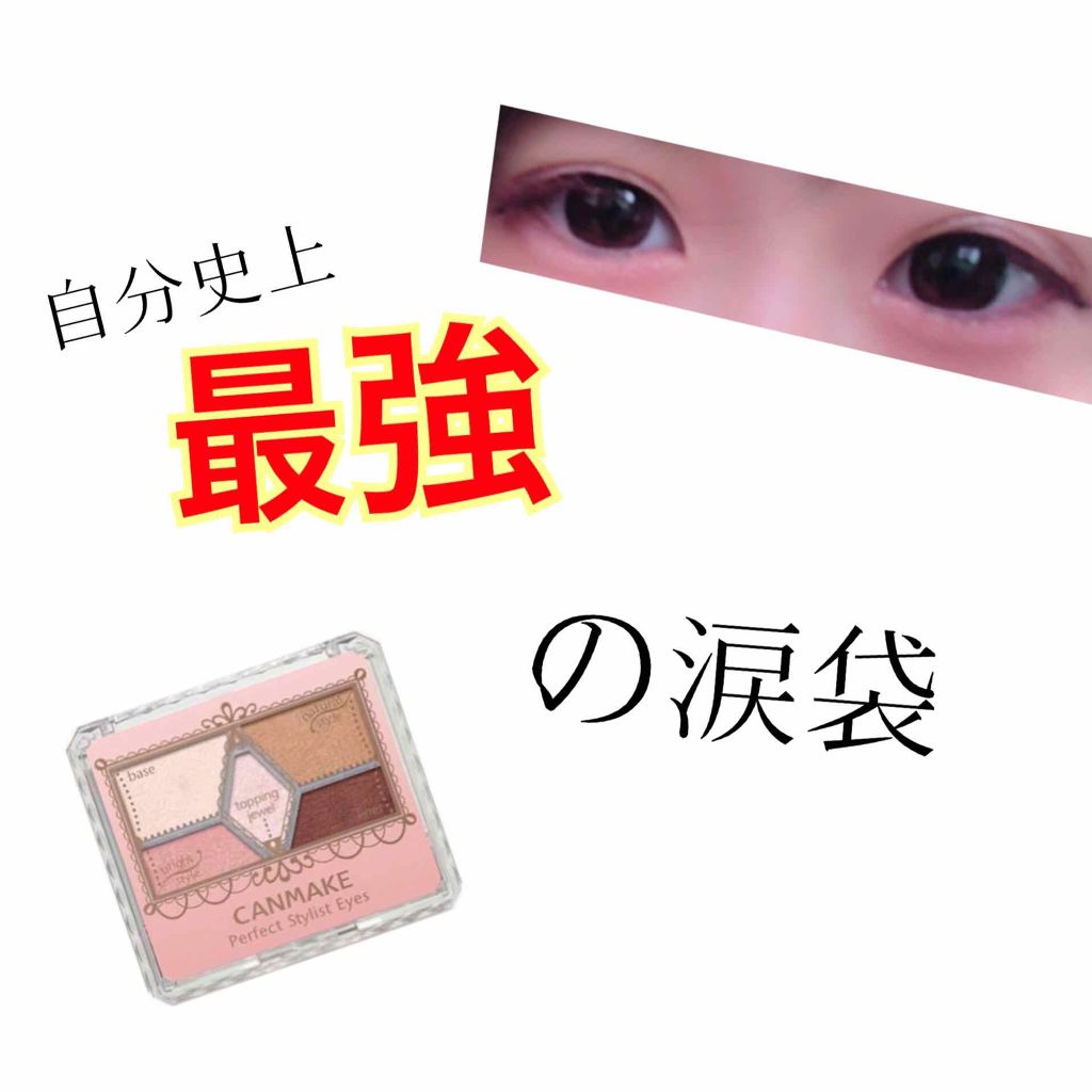 【旧品】パーフェクトスタイリストアイズ/キャンメイク/アイシャドウパレットを使ったクチコミ(1枚目)
