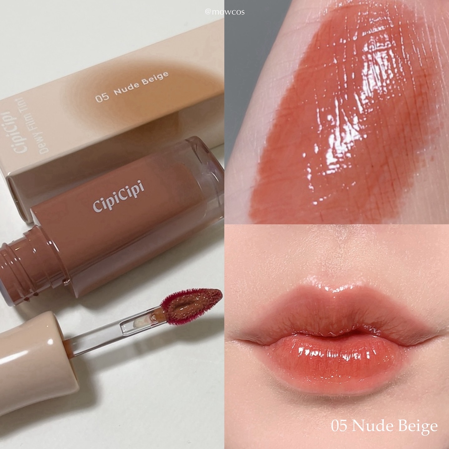 デューイフィルムティント/CipiCipi/リップティントを使ったクチコミ（3枚目）