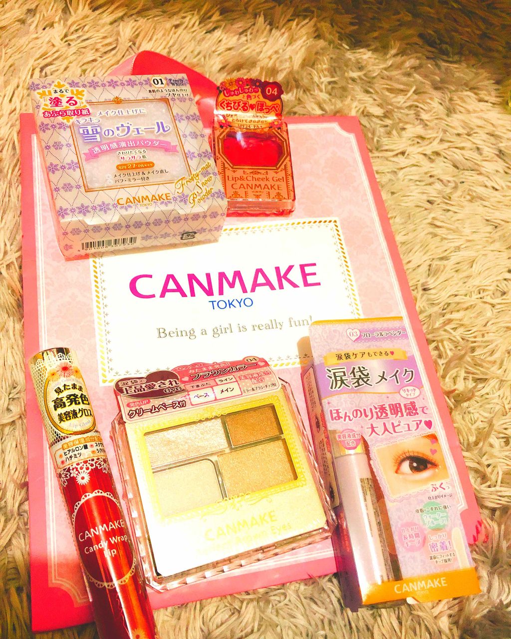 リップ＆チーク ジェル/キャンメイク/ジェル・クリームチークを使ったクチコミ（1枚目）