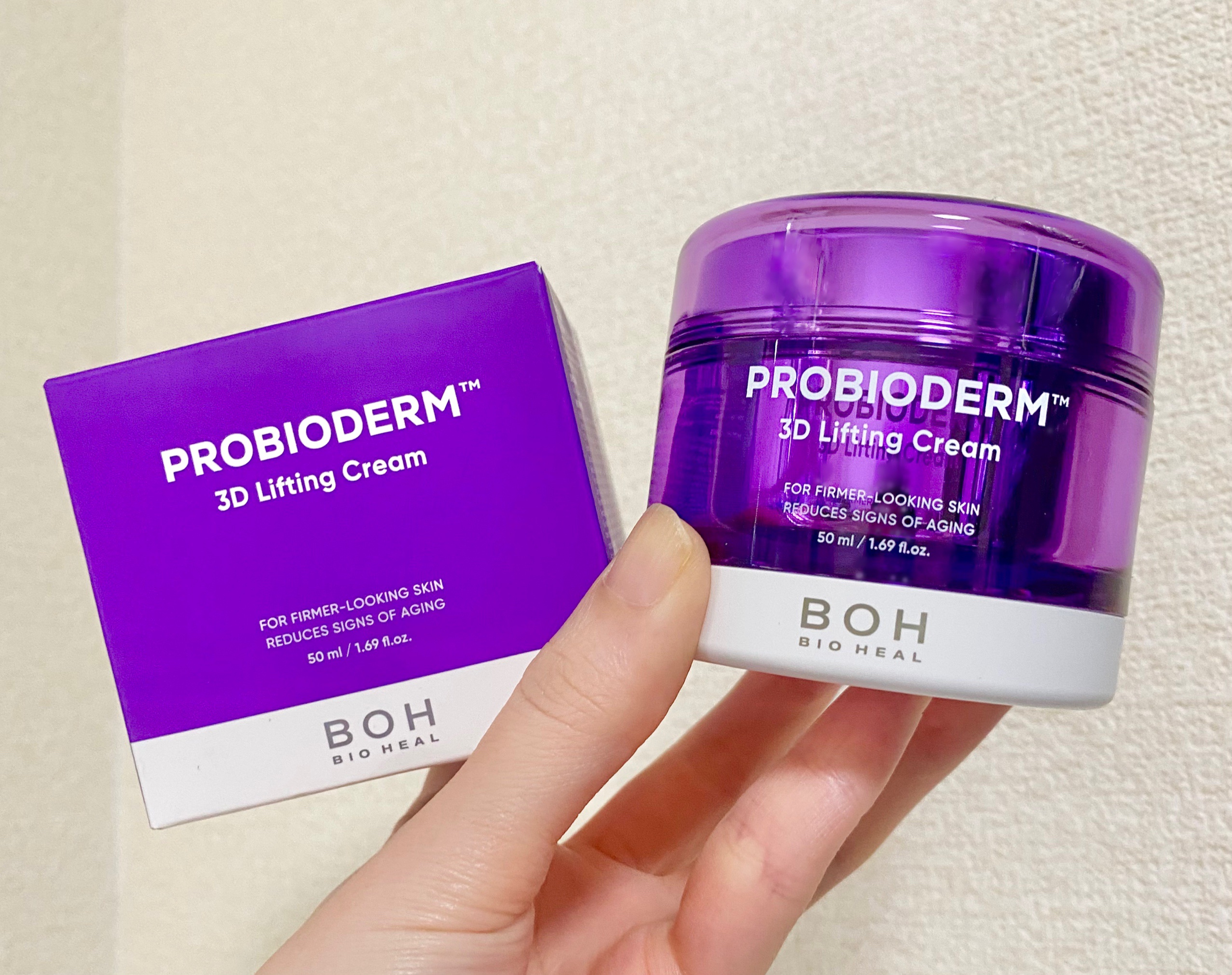 バイオヒールボ プロバイオダーム 3Dリフティングクリーム/BIOHEAL BOH/フェイスクリームを使ったクチコミ（1枚目）