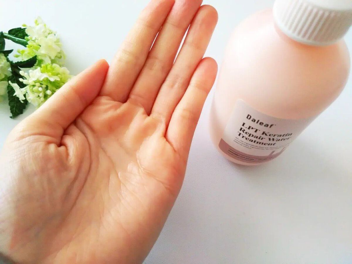 LPTケラチンリペア ノーウォッシュトリートメント/Daleaf/アウトバストリートメントを使ったクチコミ（2枚目）