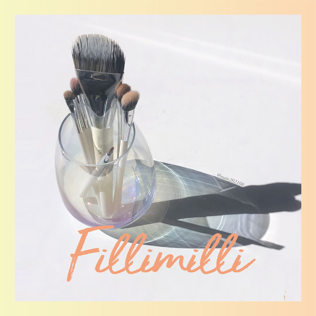 フラットファンデーションブラシ 820/fillimilli/メイクブラシを使ったクチコミ（1枚目）