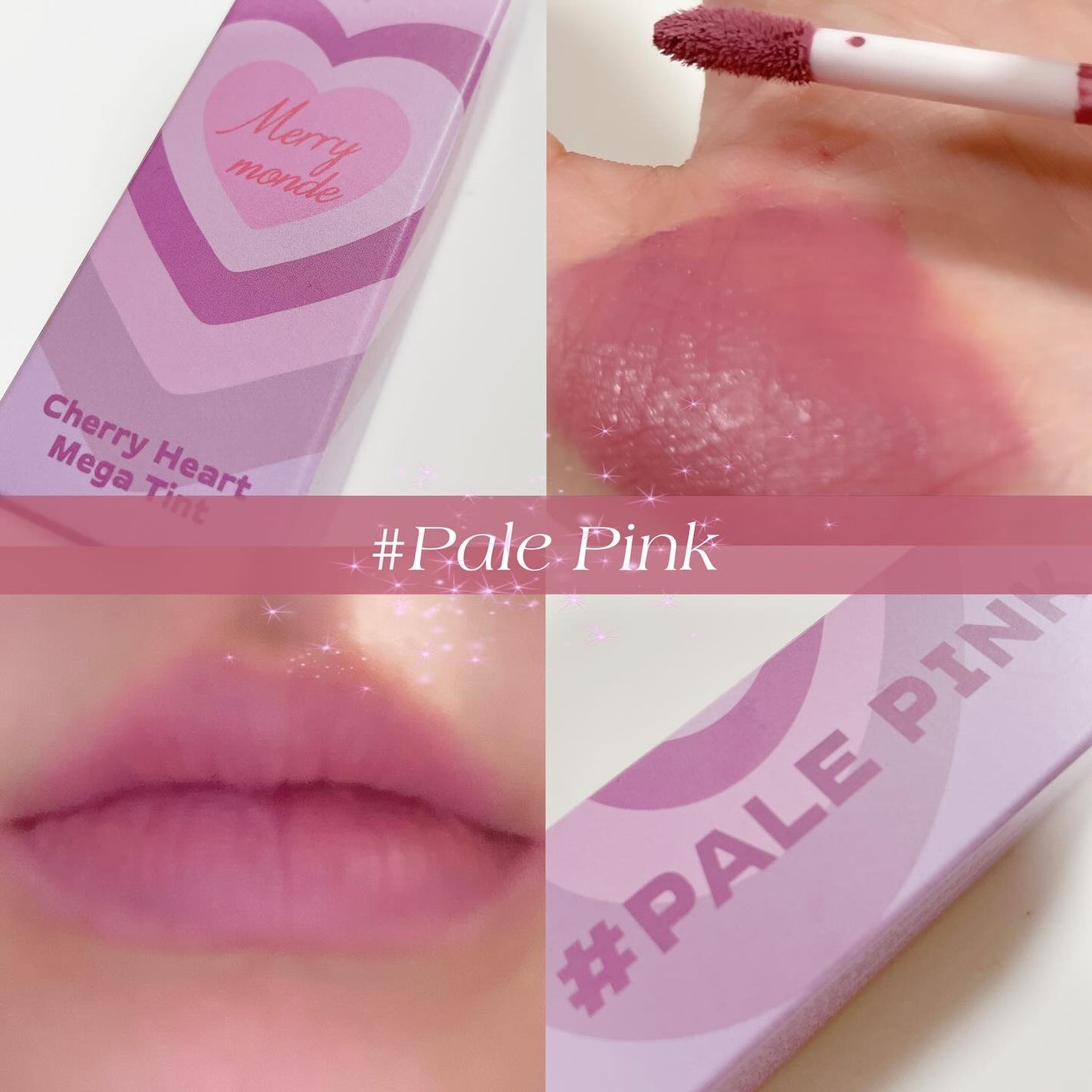 チェリーハート メガティント/Merrymonde/リップティントを使ったクチコミ(2枚目)