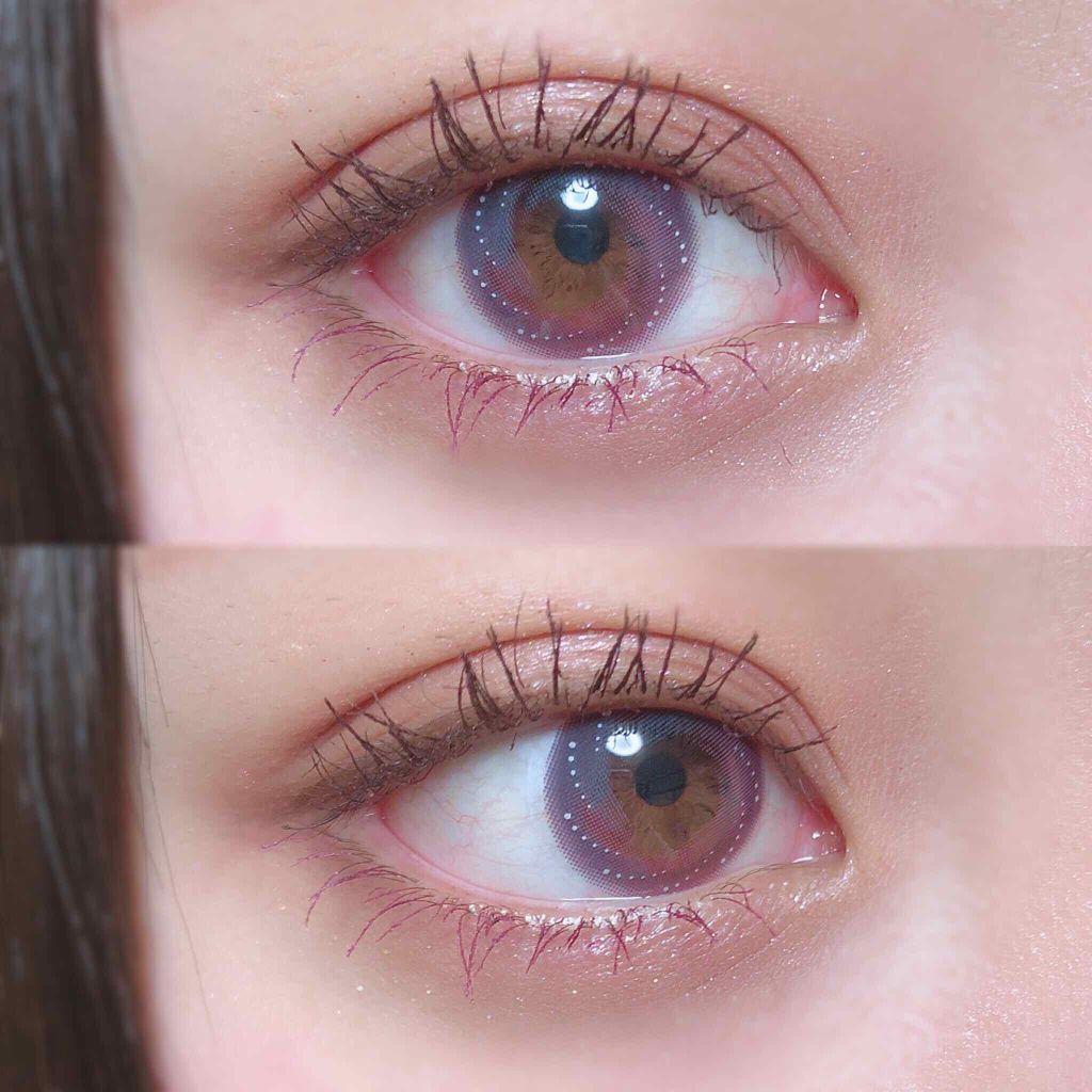 ローラスター バイオレット/OLENS/カラーコンタクトレンズを使ったクチコミ（1枚目）