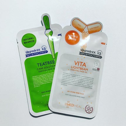 ビタライトビームエッセンシャルマスクEX/MEDIHEAL/シートマスク・パックを使ったクチコミ(1枚目)