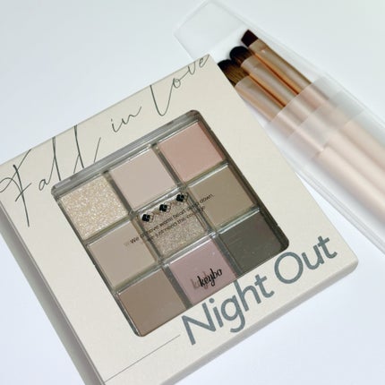 KEYBO FALL IN LOVE SHADOW PALETTE/keybo/アイシャドウパレットを使ったクチコミ(7枚目)