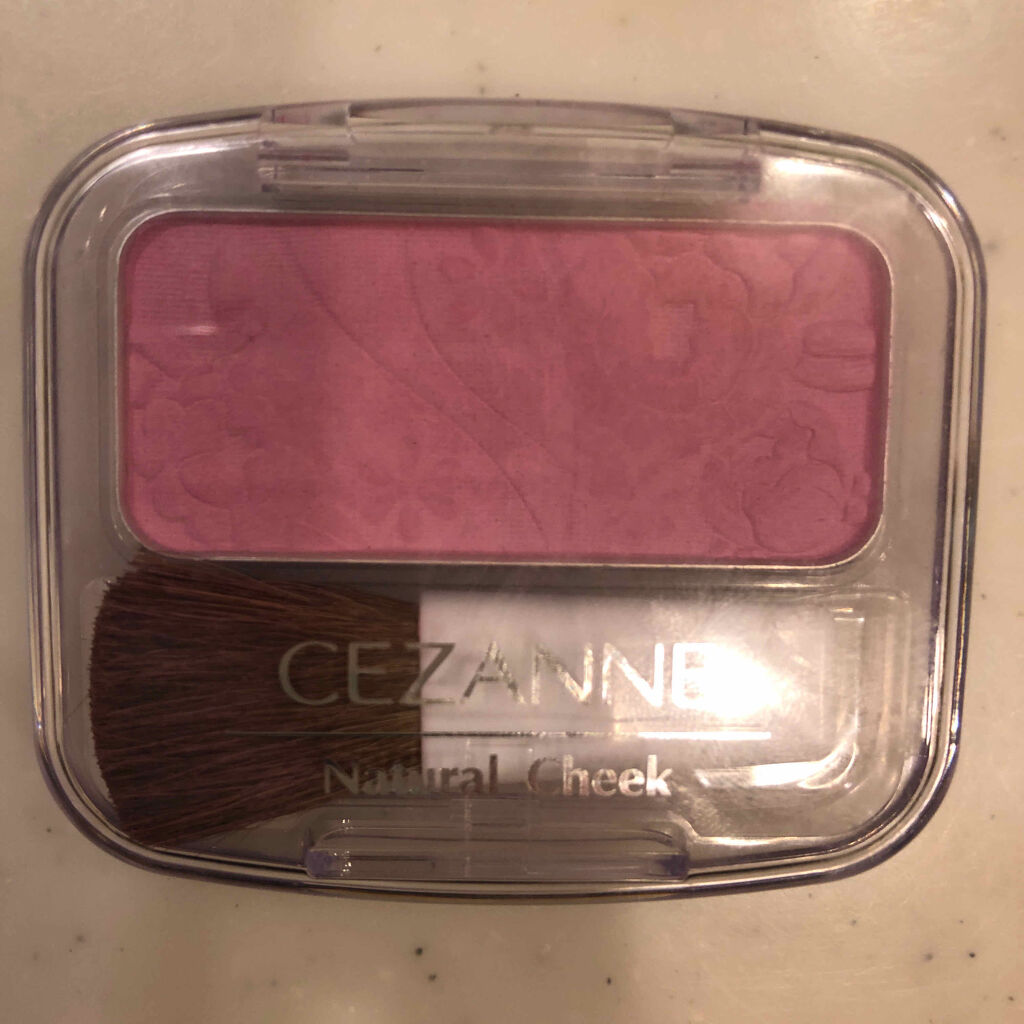 ナチュラル チークN/CEZANNE/パウダーチークを使ったクチコミ（1枚目）