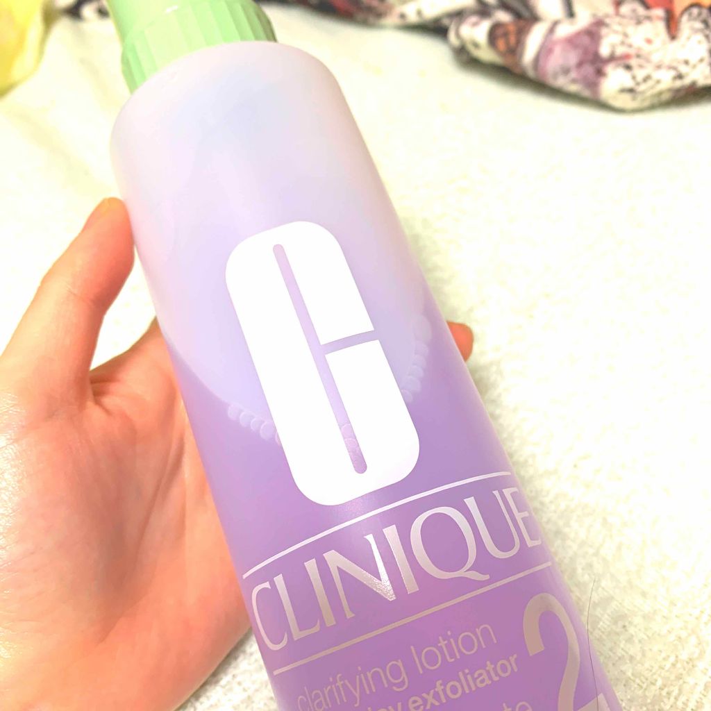 クラリファイング ローション 2/CLINIQUE/拭き取り化粧水を使ったクチコミ（1枚目）