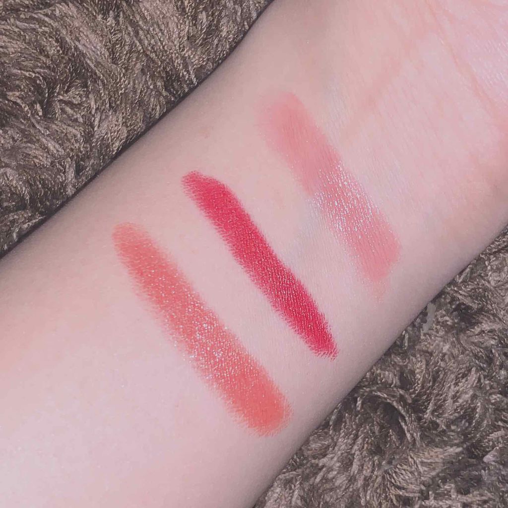 ラスティンググロスリップ/CEZANNE/口紅を使ったクチコミ(2枚目)