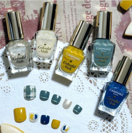 カラフルネイルズ/キャンメイク/マニキュアを使ったクチコミ(1枚目)