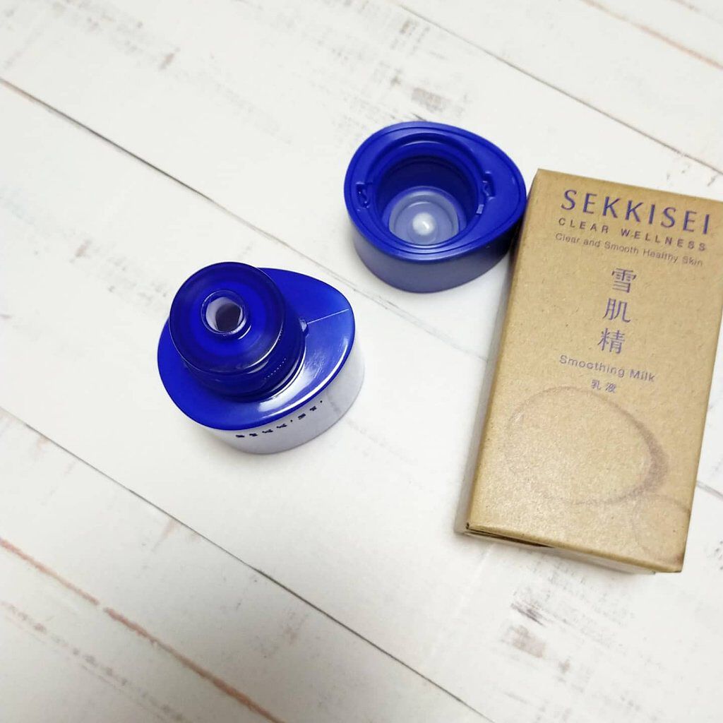 クリアウェルネス スムージング ミルク/雪肌精/乳液を使ったクチコミ（2枚目）