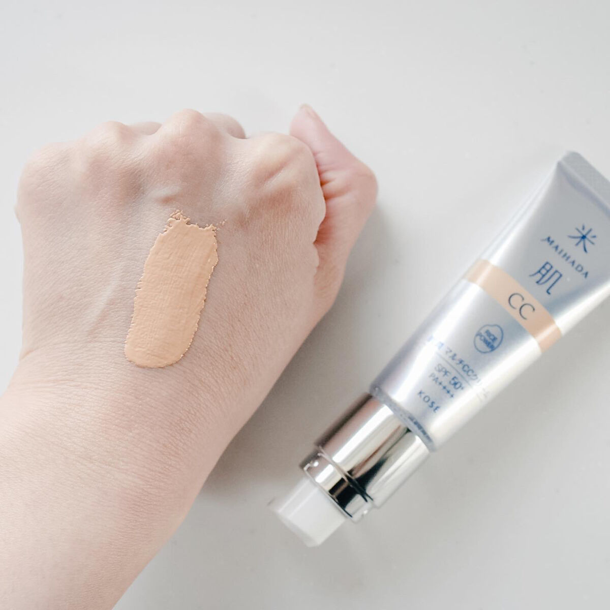 肌潤　マルチCCクリーム/米肌/CCクリームを使ったクチコミ（3枚目）