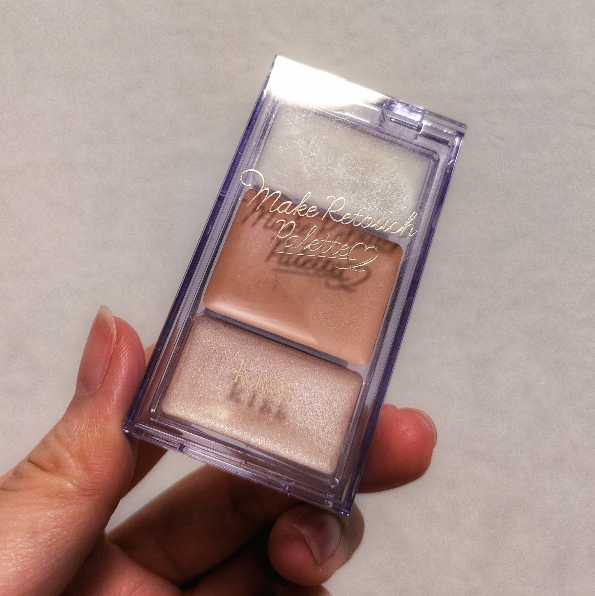 メイクリタッチパレット/KiSS/パレットコンシーラーを使ったクチコミ（1枚目）