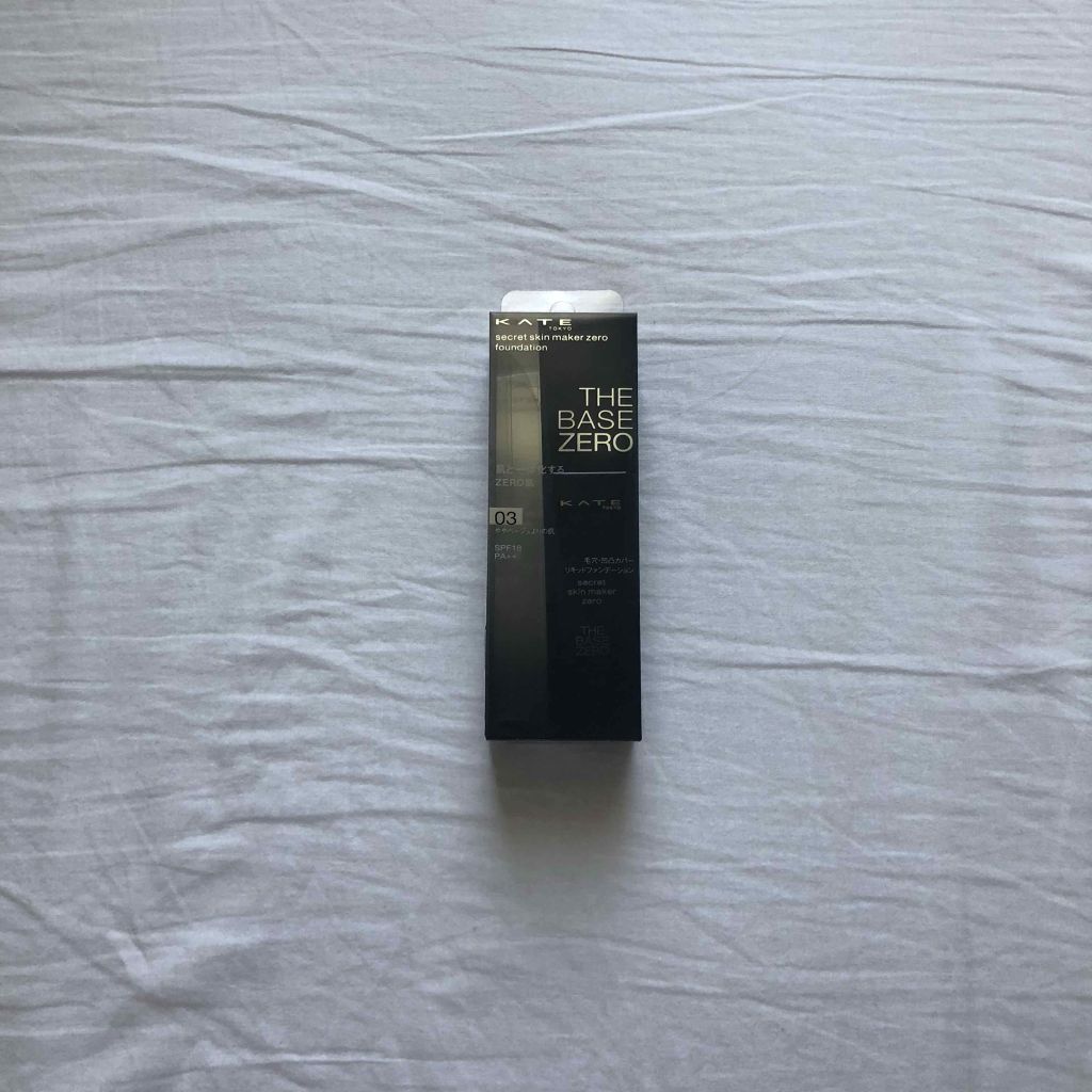 シークレットスキンメイカーゼロ（リキッド）/KATE/リキッドファンデーションを使ったクチコミ（1枚目）
