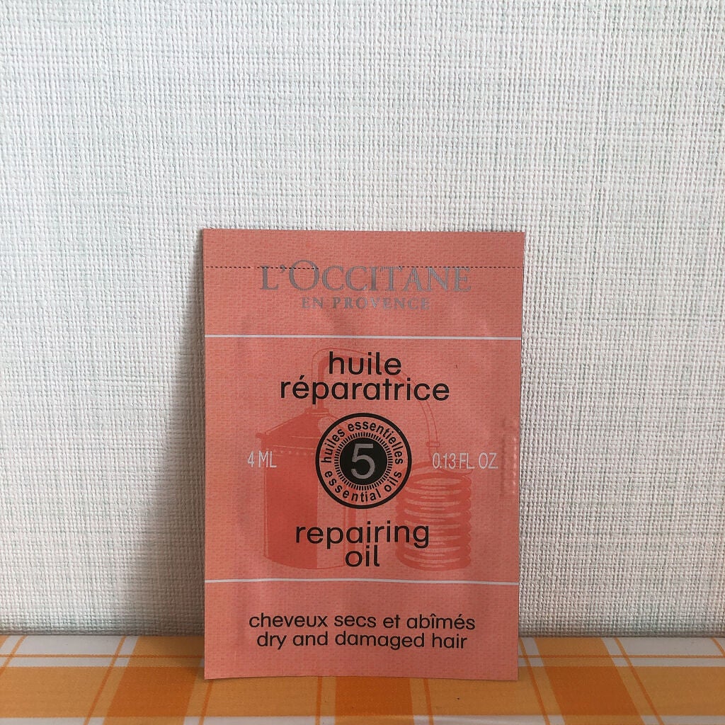 ファイブハーブス リペアリングヘアオイル/L'OCCITANE/ヘアオイルを使ったクチコミ(1枚目)