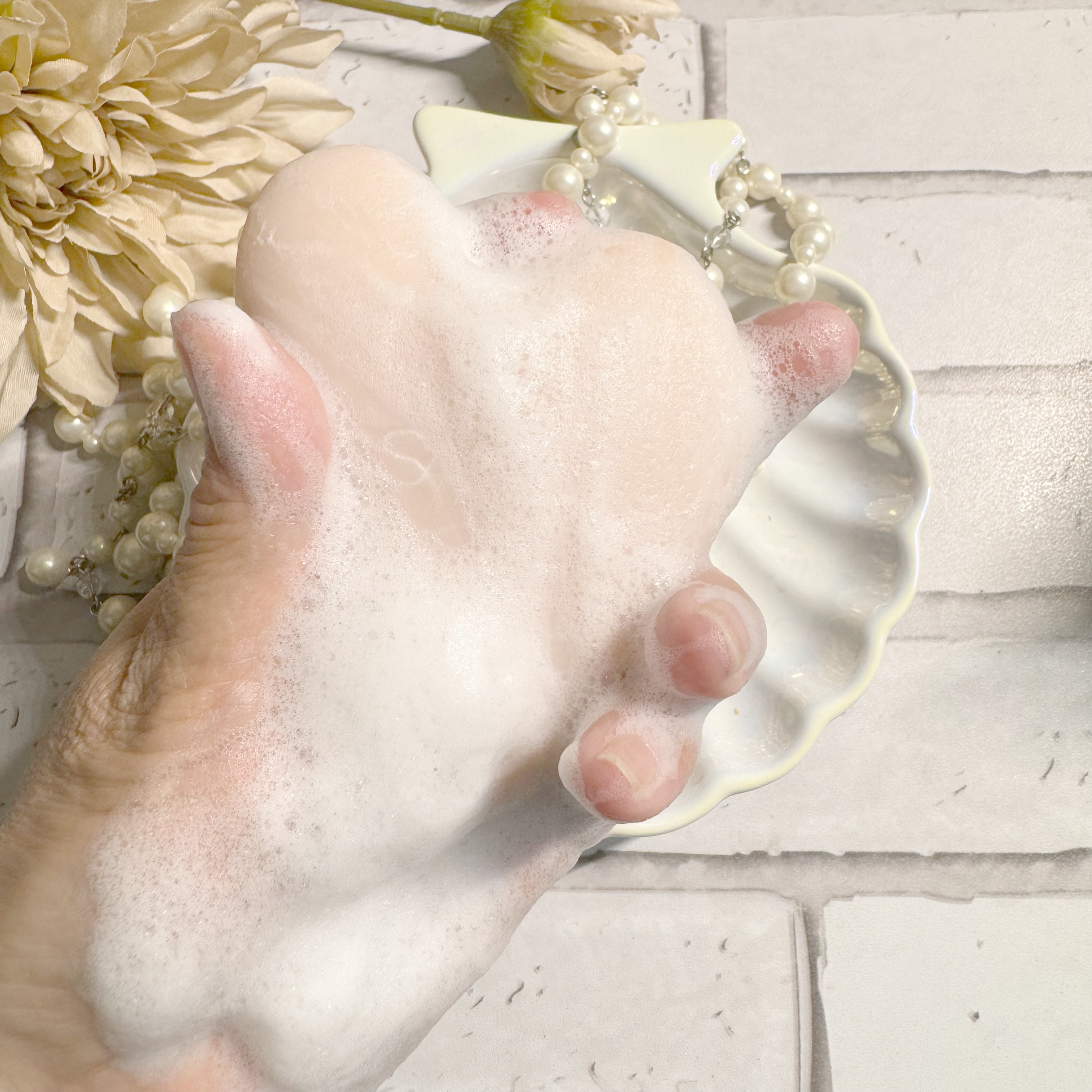 PHセンシティブクレンジングカッサバー/SAM'U/その他洗顔料を使ったクチコミ（3枚目）