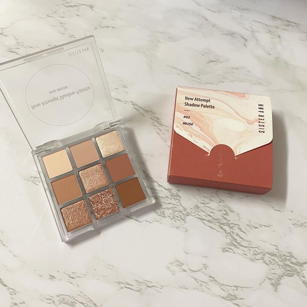 ニューアテンプトシャドウパレット/SISTER ANN/アイシャドウパレットを使ったクチコミ(1枚目)