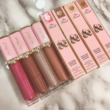 リッチ&ダズリン ハイシャイン スパークリング リップグロス/Too Faced/リップグロスを使ったクチコミ(1枚目)
