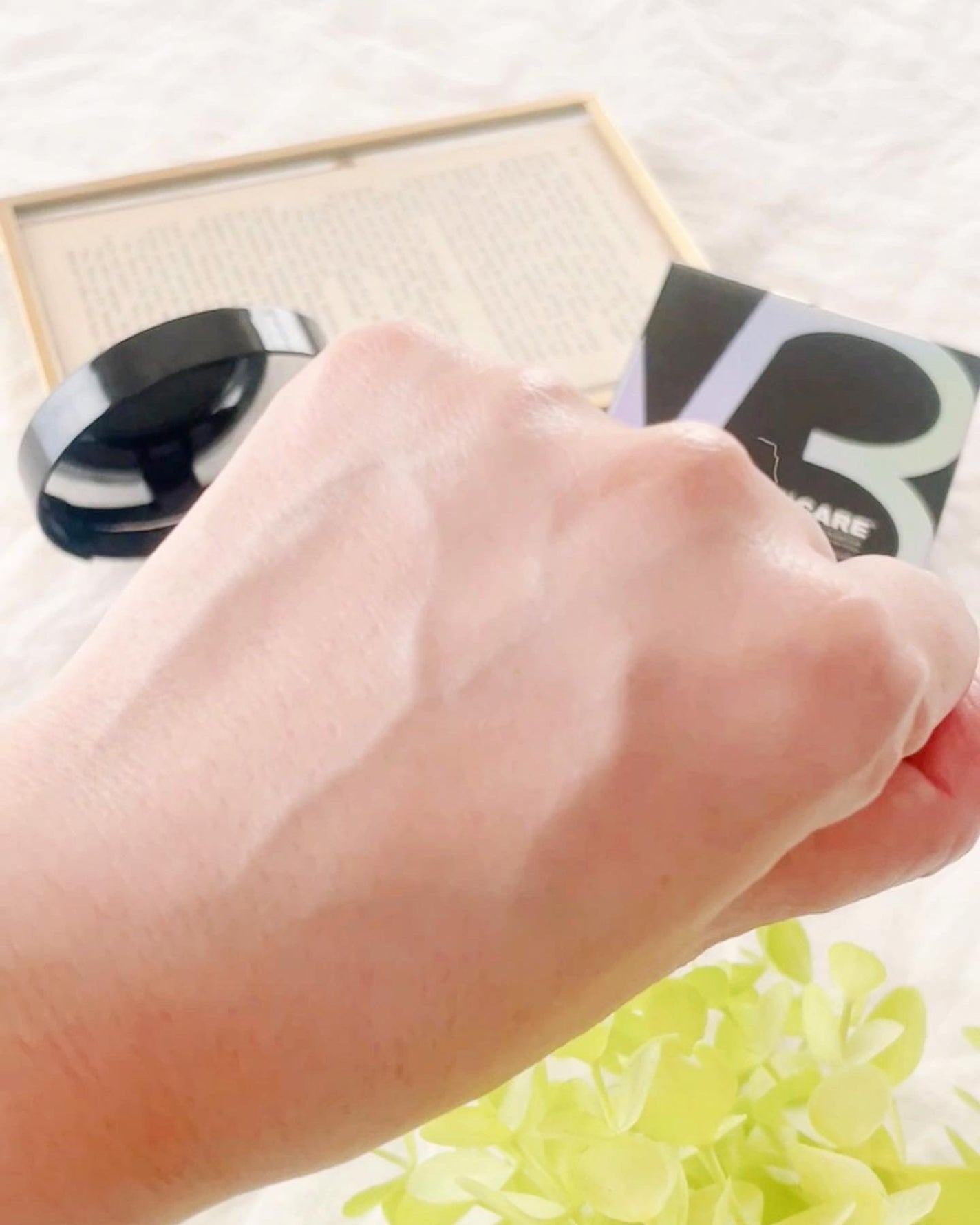 V3 エキサイティングファンデーション/SPICARE/クッションファンデーションを使ったクチコミ(4枚目)