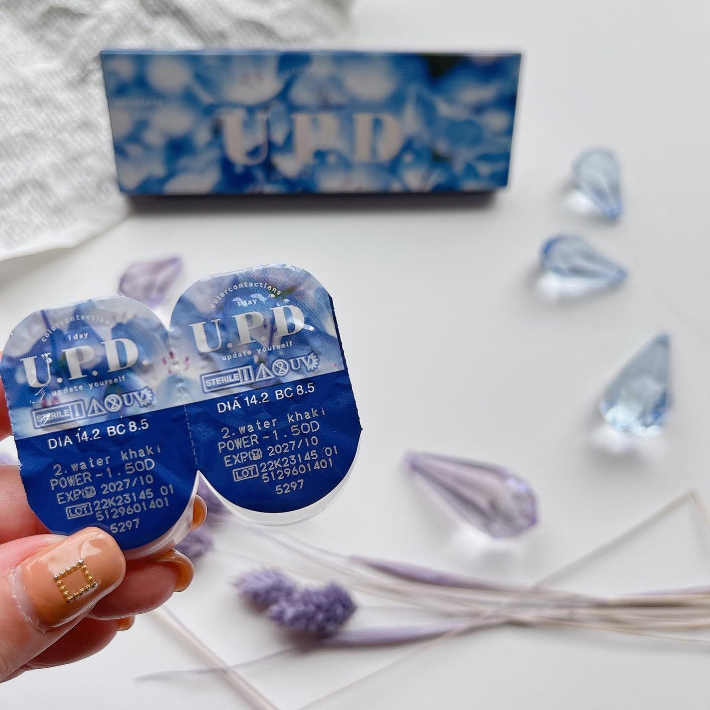 U.P.D. 1day/U.P.D./ワンデー(1DAY)カラコンを使ったクチコミ(2枚目)