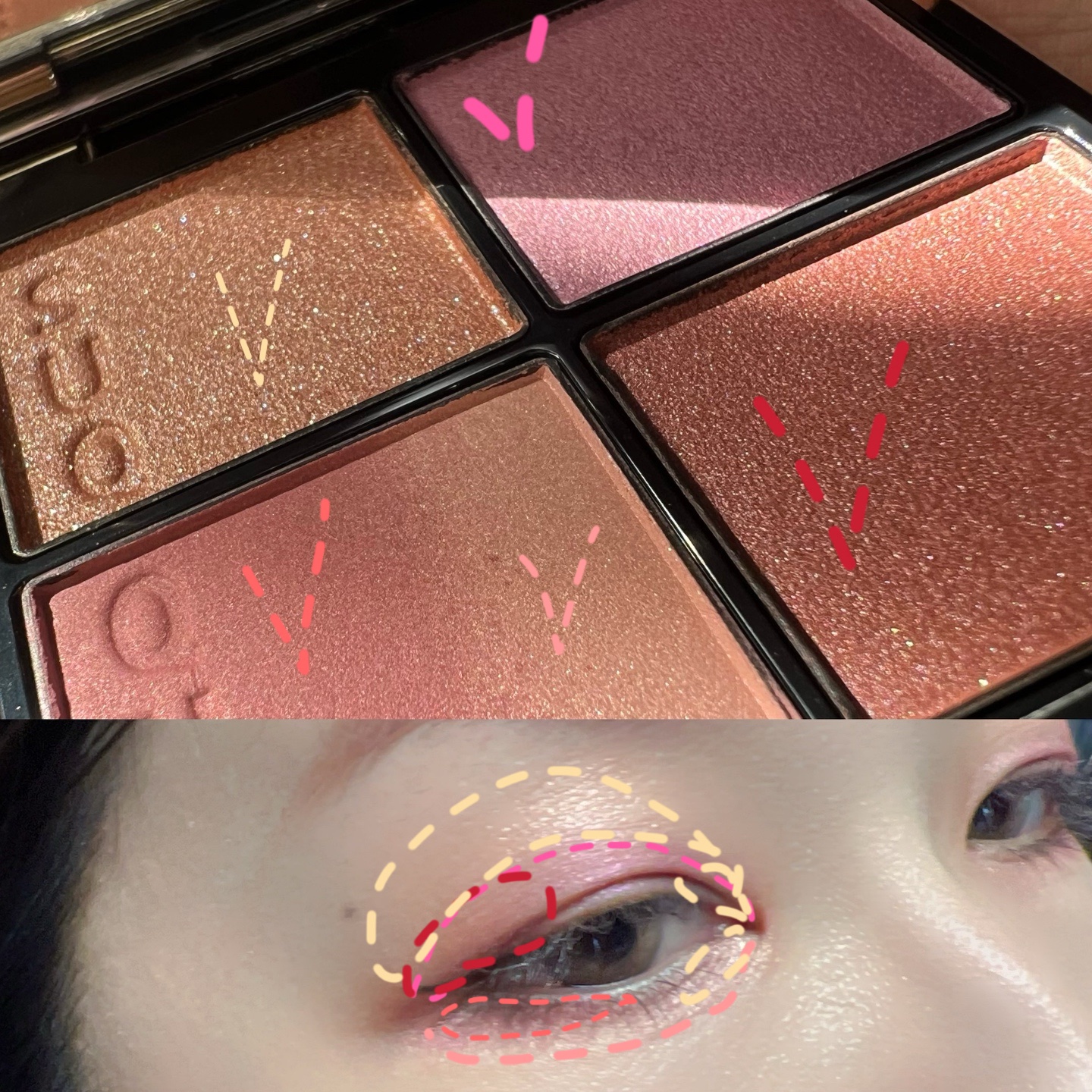 シグニチャー カラー アイズ/SUQQU/アイシャドウパレットを使ったクチコミ（2枚目）