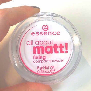 all about matt! fixing compact powder/essence/プレストパウダーを使ったクチコミ（1枚目）