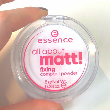 all about matt! fixing compact powder/essence/プレストパウダーを使ったクチコミ(1枚目)