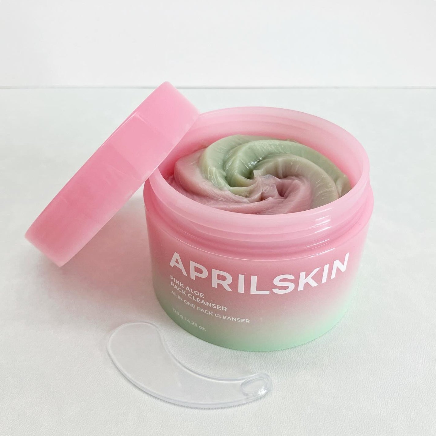 ピンクアロエメレンゲクレンザー/APRILSKIN/その他洗顔料を使ったクチコミ(1枚目)