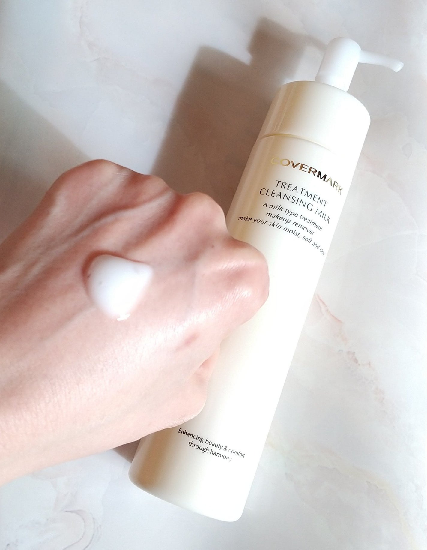 トリートメント クレンジング ミルク/COVERMARK/ミルククレンジングを使ったクチコミ(1枚目)