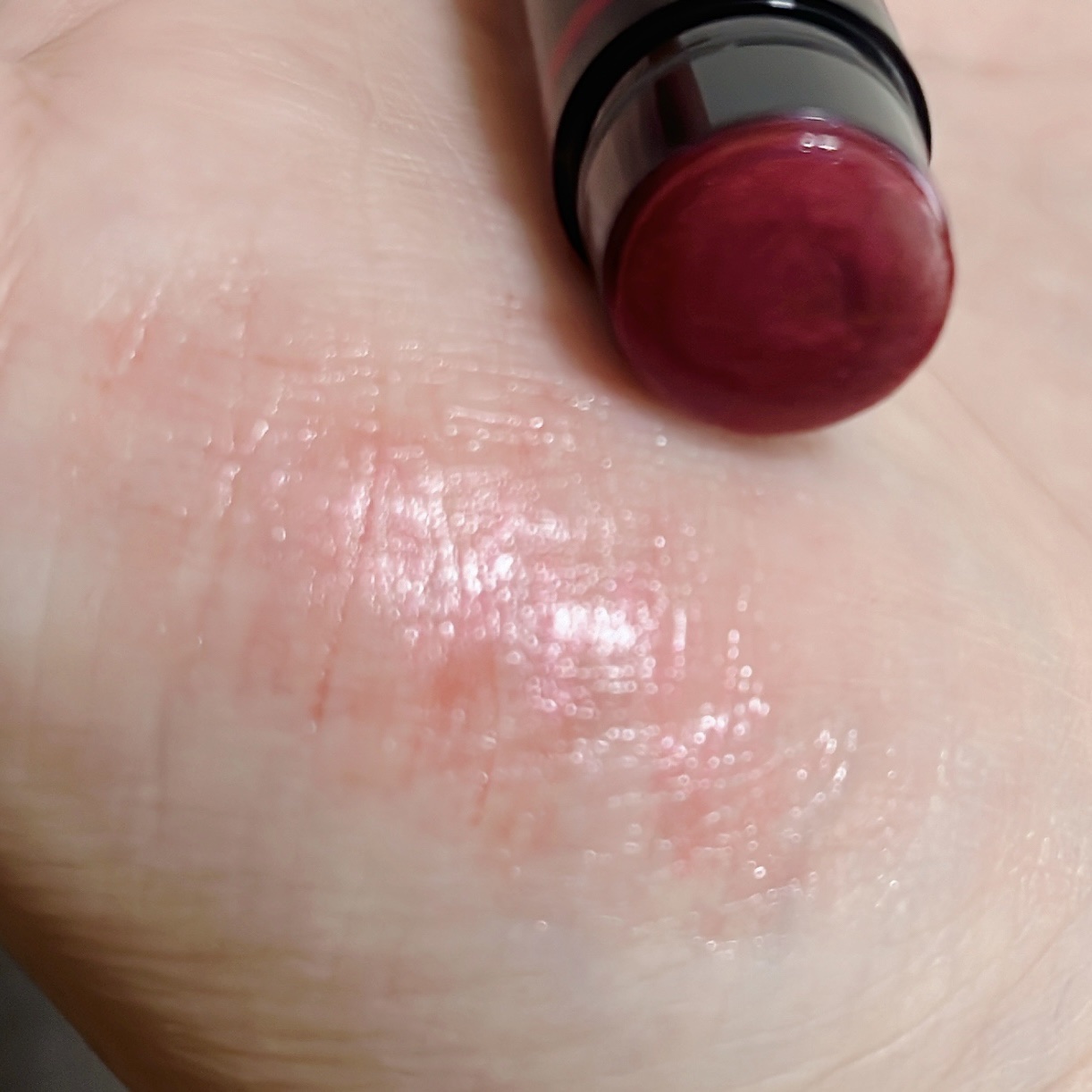 リップケア クリーム（美発色シリーズ） 美発色ボルドー/キュレル/リップクリームを使ったクチコミ（2枚目）