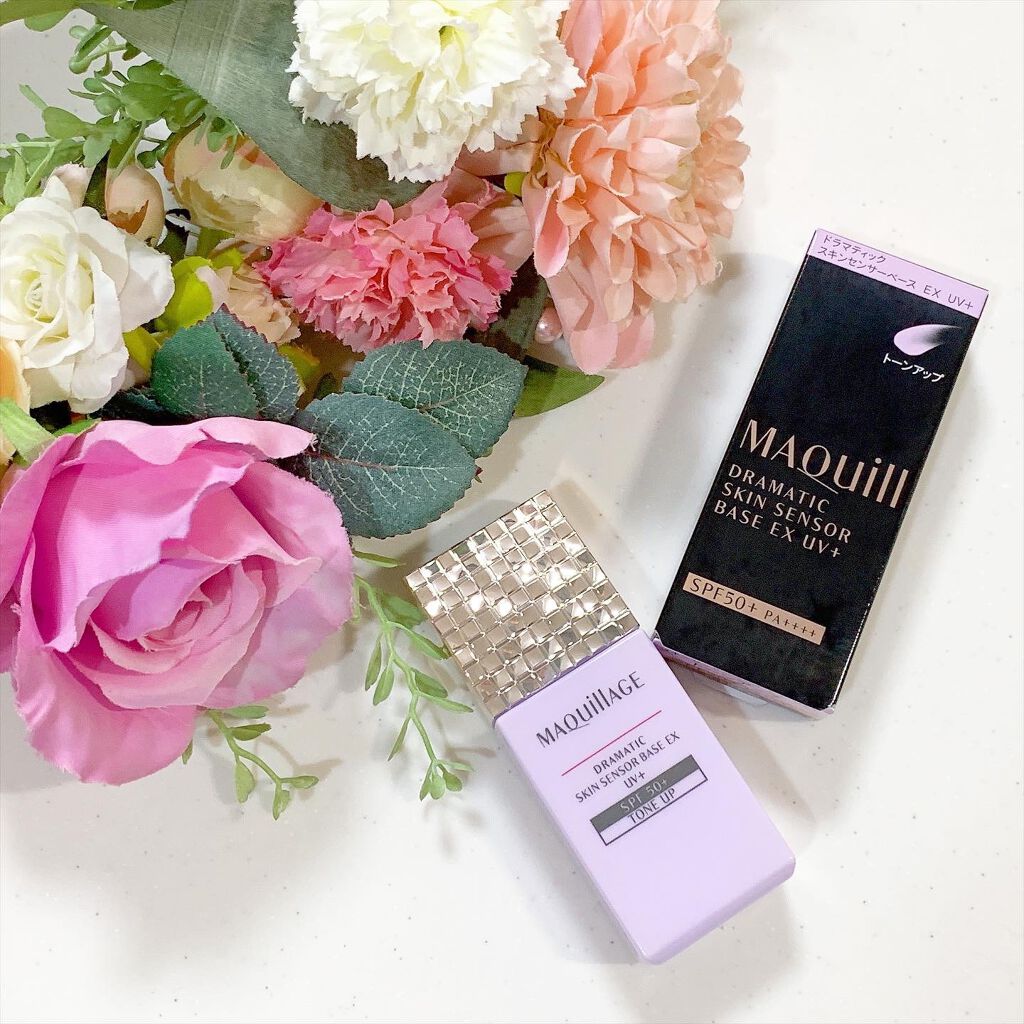 ドラマティックスキンセンサーベース EX UV+ トーンアップ/マキアージュ/化粧下地を使ったクチコミ（1枚目）