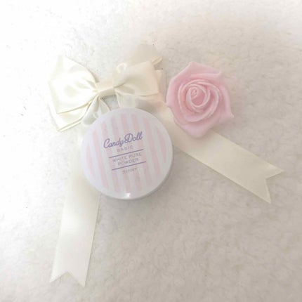 ホワイトピュアパウダー<シャイニー>/CandyDoll/ルースパウダーを使ったクチコミ(1枚目)