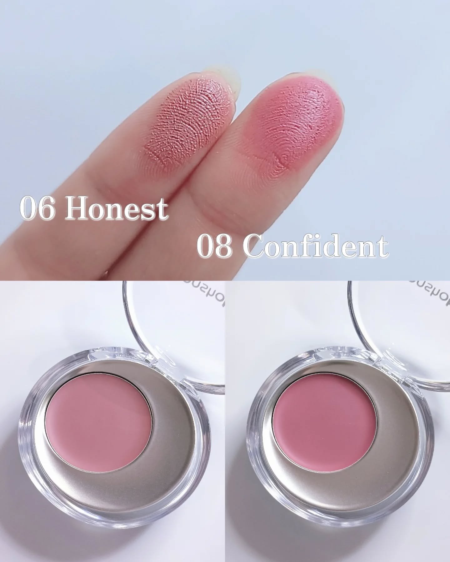 メルティングムードリップ&チーク/moonshot/ジェル・クリームチークを使ったクチコミ（3枚目）