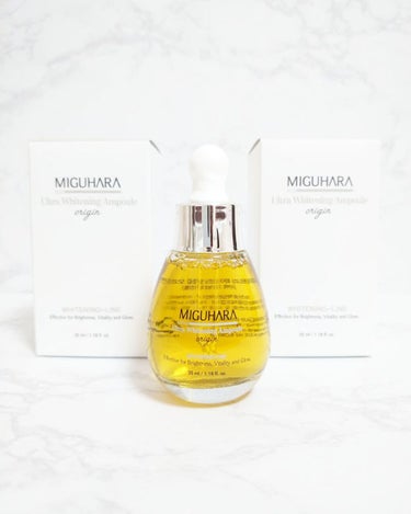 Ultra Whitening Perfect Ampoule/MIGUHARA/美容液を使ったクチコミ（1枚目）