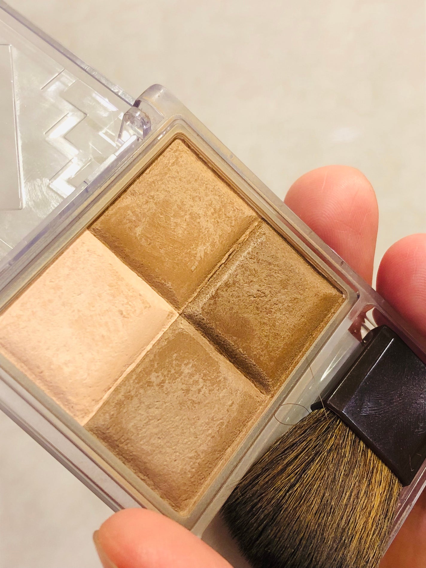 ミックスカラーチーク/CEZANNE/パウダーチークを使ったクチコミ(2枚目)